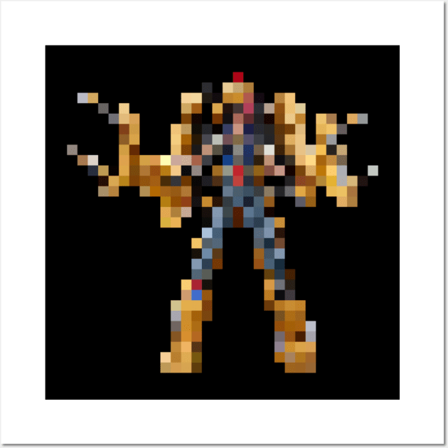 Power loader pixel art Wall Art by Curryman